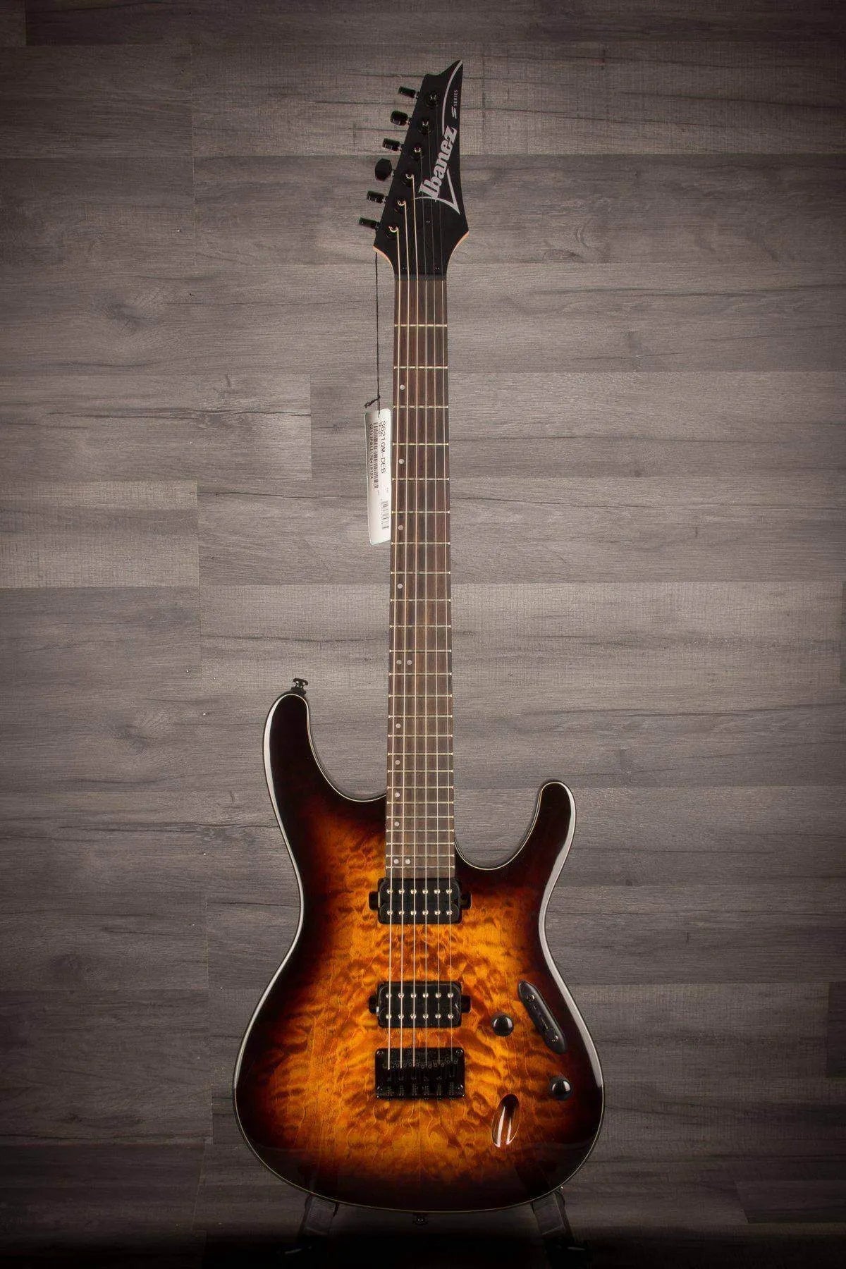 Ibanez S621QM-DEB Hardtail Electric Guitar - Dragon Eye Burst