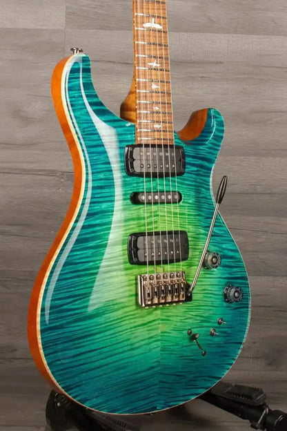 PRS Private Stock Modern Eagle V Electric Guitar PS#10378 - Green Luminlay LTD - LAGUNA GLOW