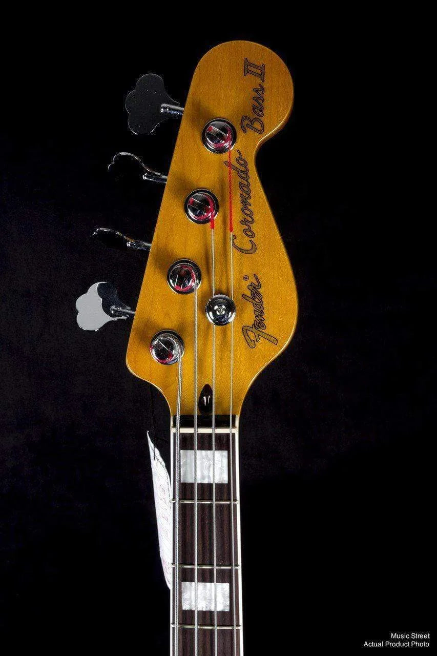 USED - Fender Coronado Bass Candy Apple Red With Hard Case