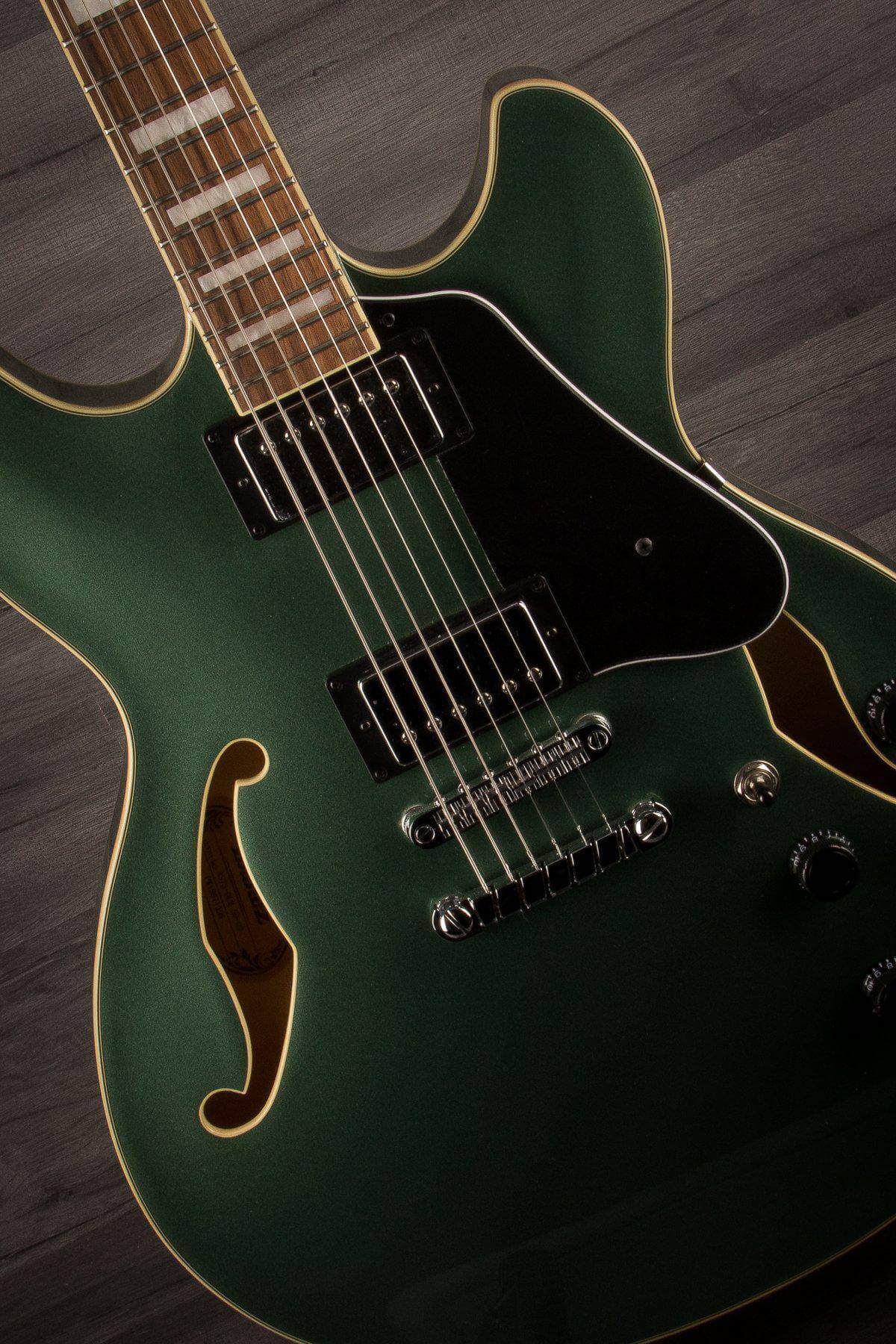 Ibanez AS73 Electric Guitar - Olive Metallic