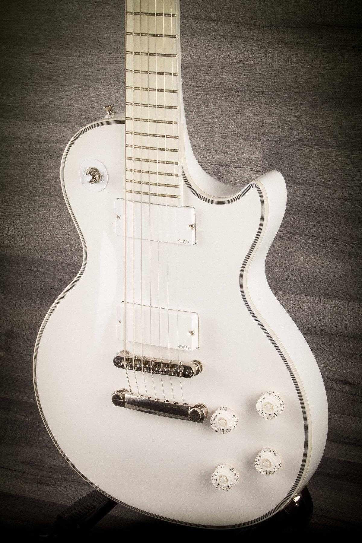 USED - Epiphone Matt Heafy Snofall 7-String Les Paul Custom