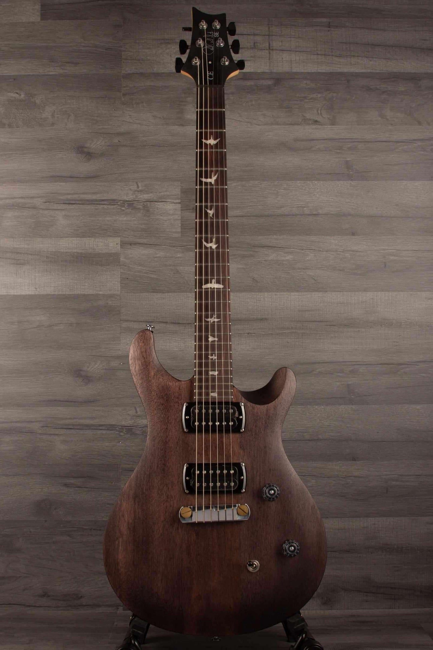 PRS SE CE24 Standard satin Stoptail - Charcoal 2026
