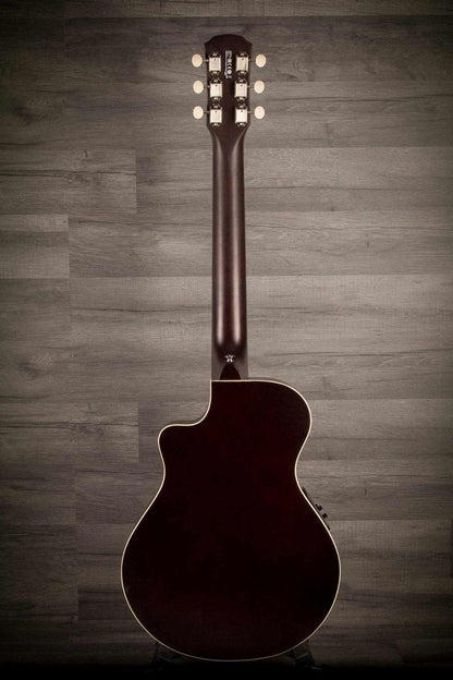 Yamaha APXT2 Dark Red Burst Travel Guitar