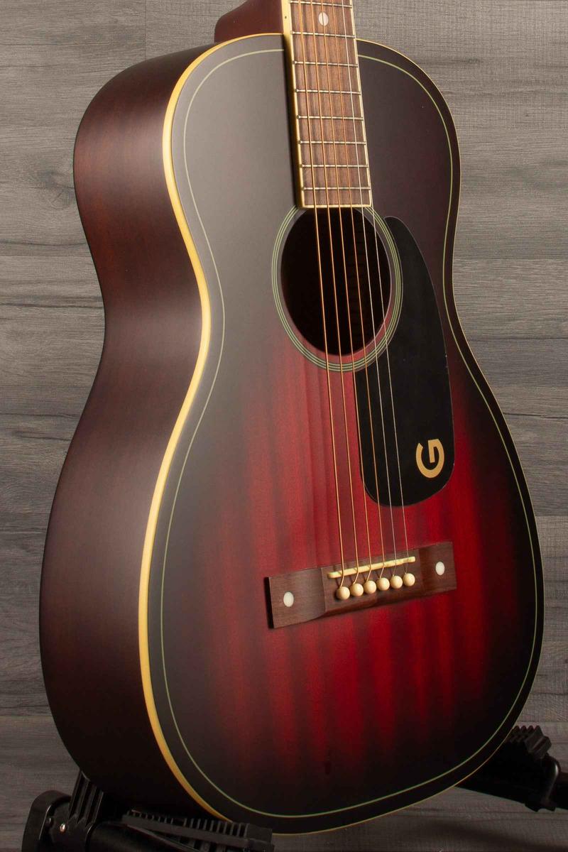 Gretsch  Jim Dandy™ Parlor, Walnut Fingerboard, Black Pickguard, Deep cherry burst