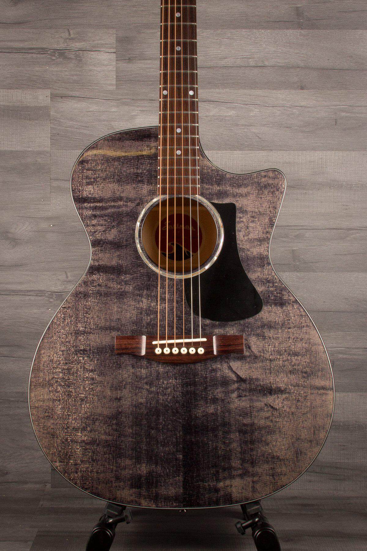 Eastman PCH3 GACE Ltd  Trans Black- Grand Auditorium Electro Acoustic Guitar WITH Gig Bag