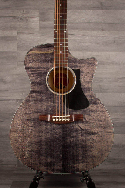 Eastman PCH3 GACE Ltd  Trans Black- Grand Auditorium Electro Acoustic Guitar WITH Gig Bag