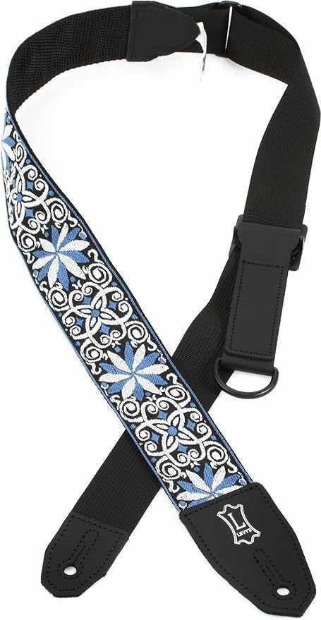 Levy's Right Hight Series Guitar Strap - Blue Hootenanny