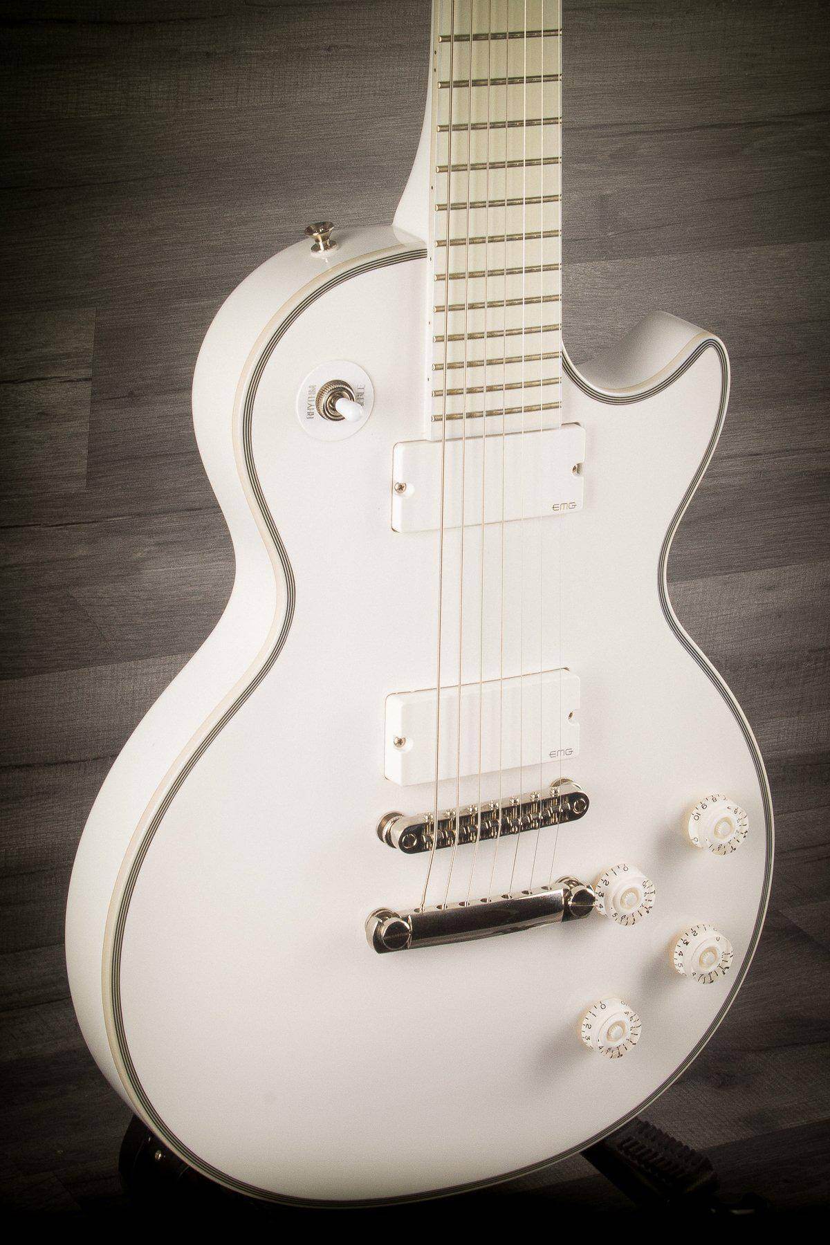 USED - Epiphone Matt Heafy Snofall 7-String Les Paul Custom