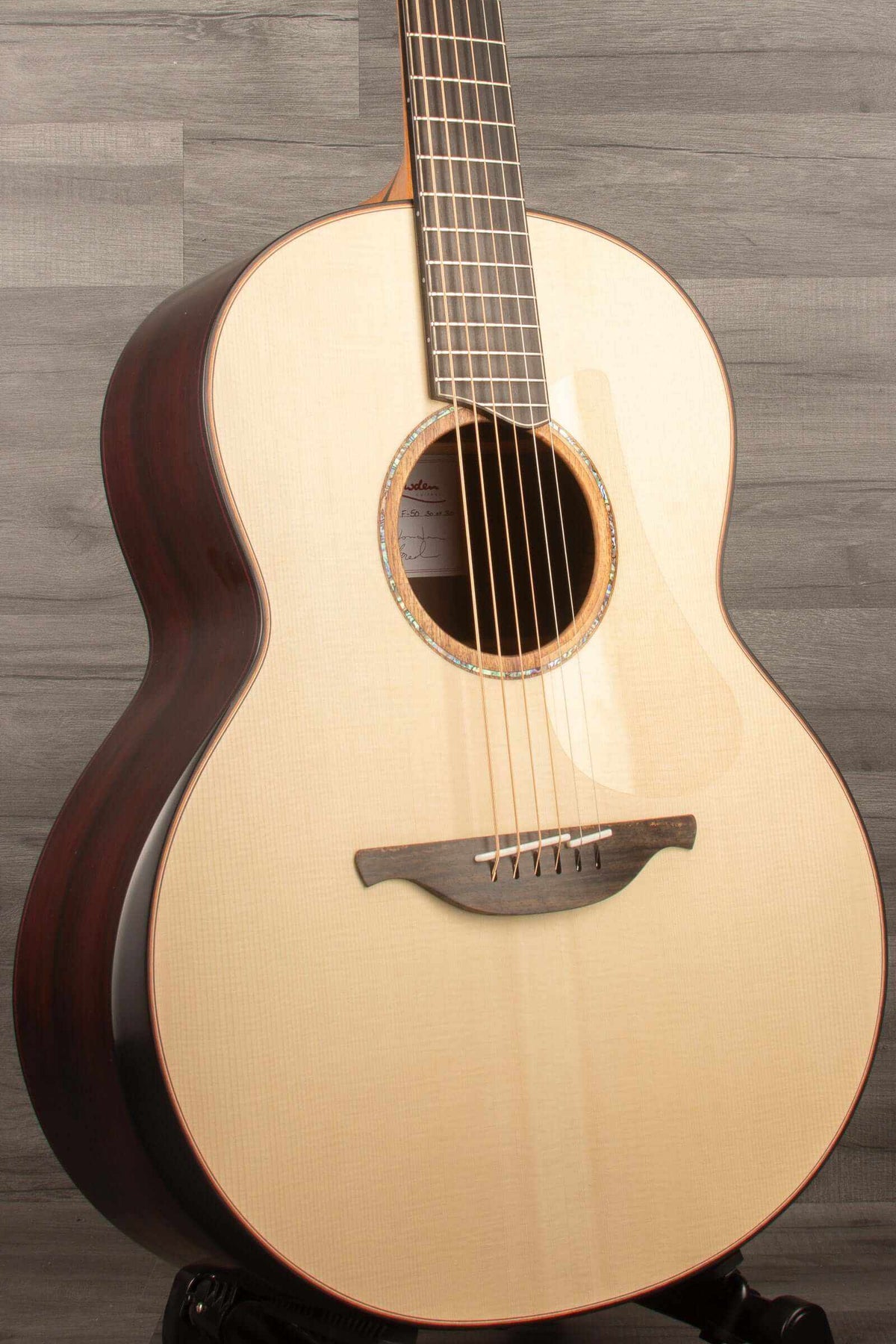 Lowden F-50 Limited Edition Guitar - 50th Anniversary #30 of 30 Worldwide, Master Bois De Rose and Alpine Spruce