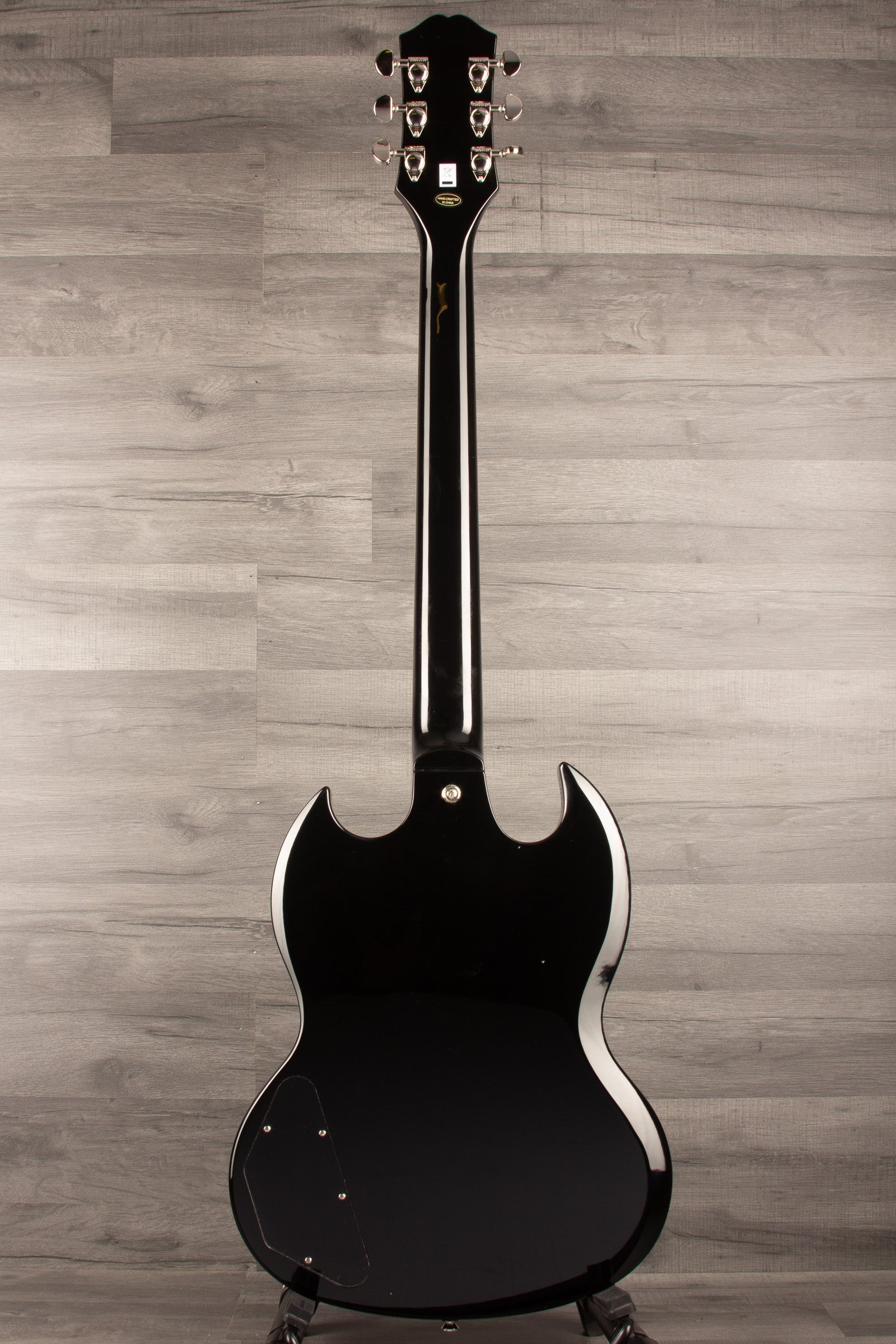 Epiphone SG Standard Ebony Electric Guitar - Classic Style & Powerful Sound
