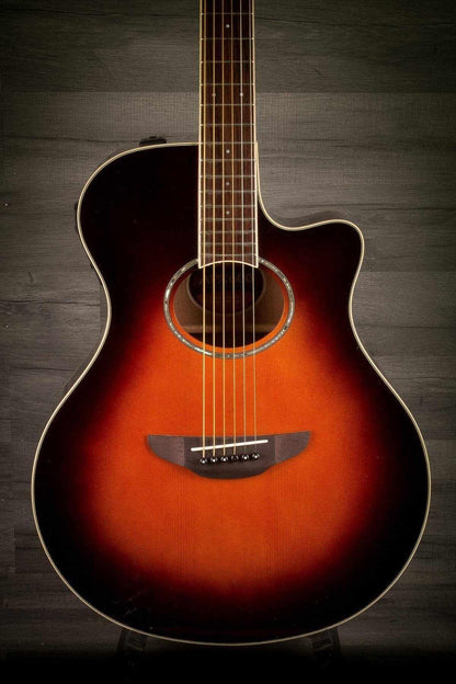 Yamaha APX600 Electro Acoustic Guitar - Old Violin Sunburst