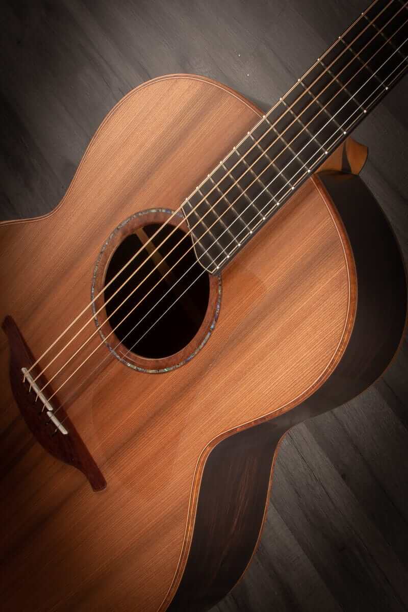 Lowden F-50 Acoustic Guitar - African Blackwood & Sinker Redwood Model