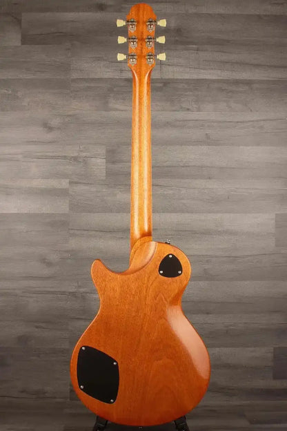 Patrick James Eggle Macon Carved Electric Guitar (#31117), Blackburst - Master Grade Quilt Maple