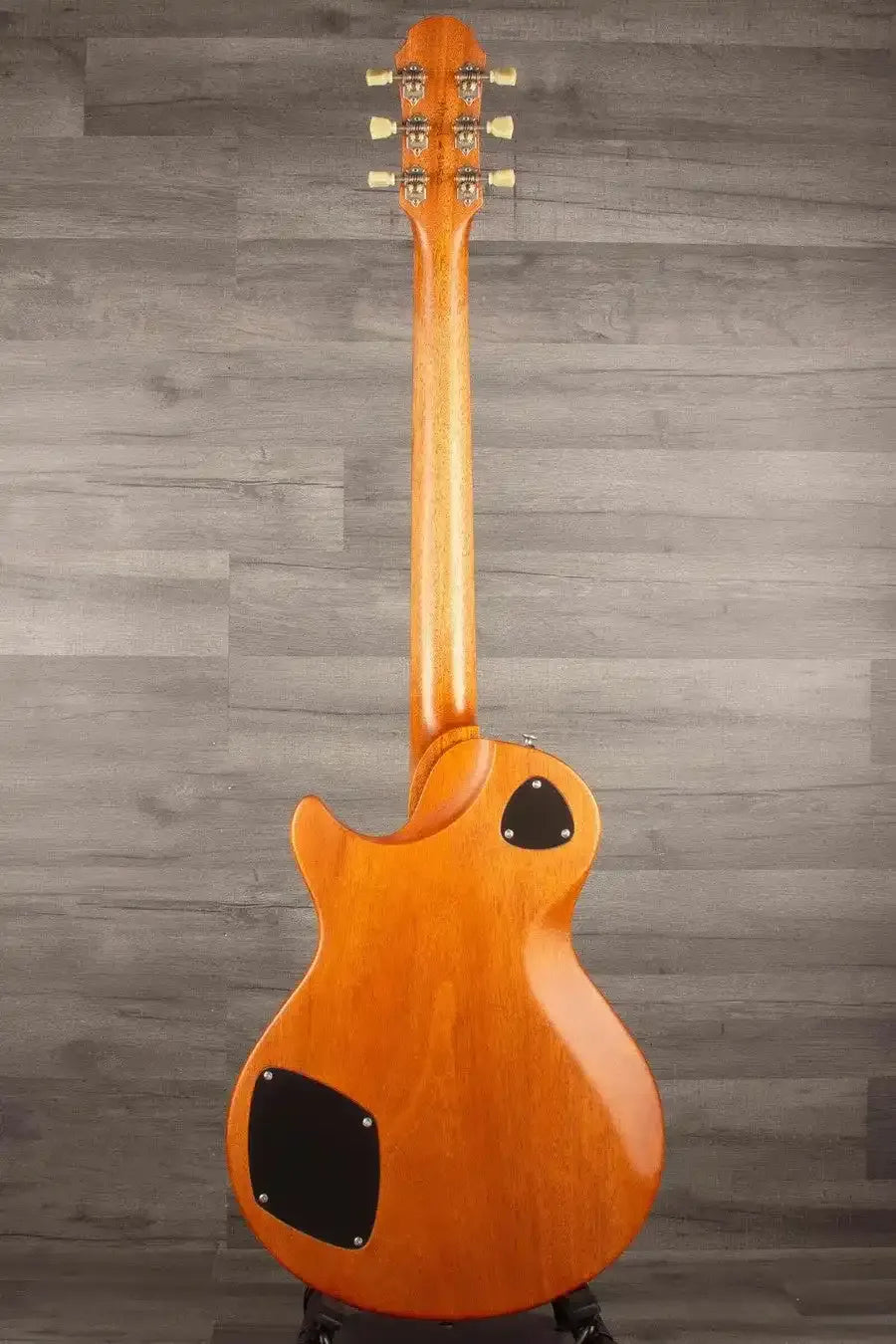 Patrick James Eggle Macon Carved Top Electric Guitar (#31150), Sunburst over Shoreline Gold, Dual P90 Pickups