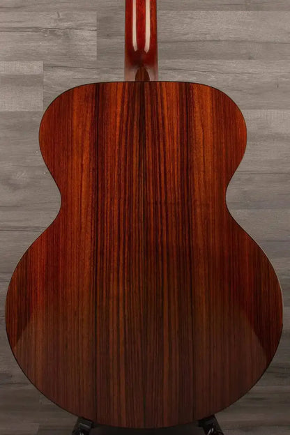 USED Huss & Dalton Albert Lee MJ Acoustic Guitar (#4) - Sunburst Finish, Fire Stripe Pickguard, Original Tweed Case