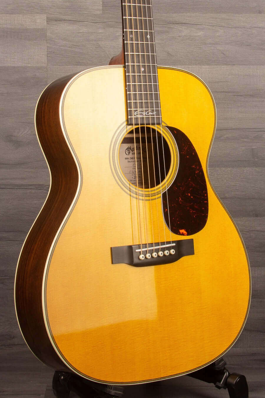 Martin 000-28EC Acoustic Guitar - Eric Clapton Signature Model, Solid Sitka Spruce Top, East Indian Rosewood