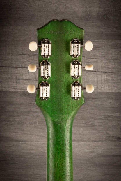 USED - Epiphone SG Classic Worn P-90s - Inverness Green,  inc pod case