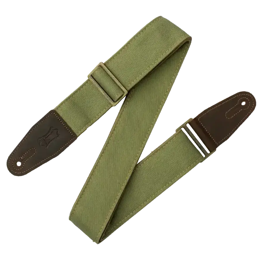 Levy's Denim Series Guitar Strap - Green