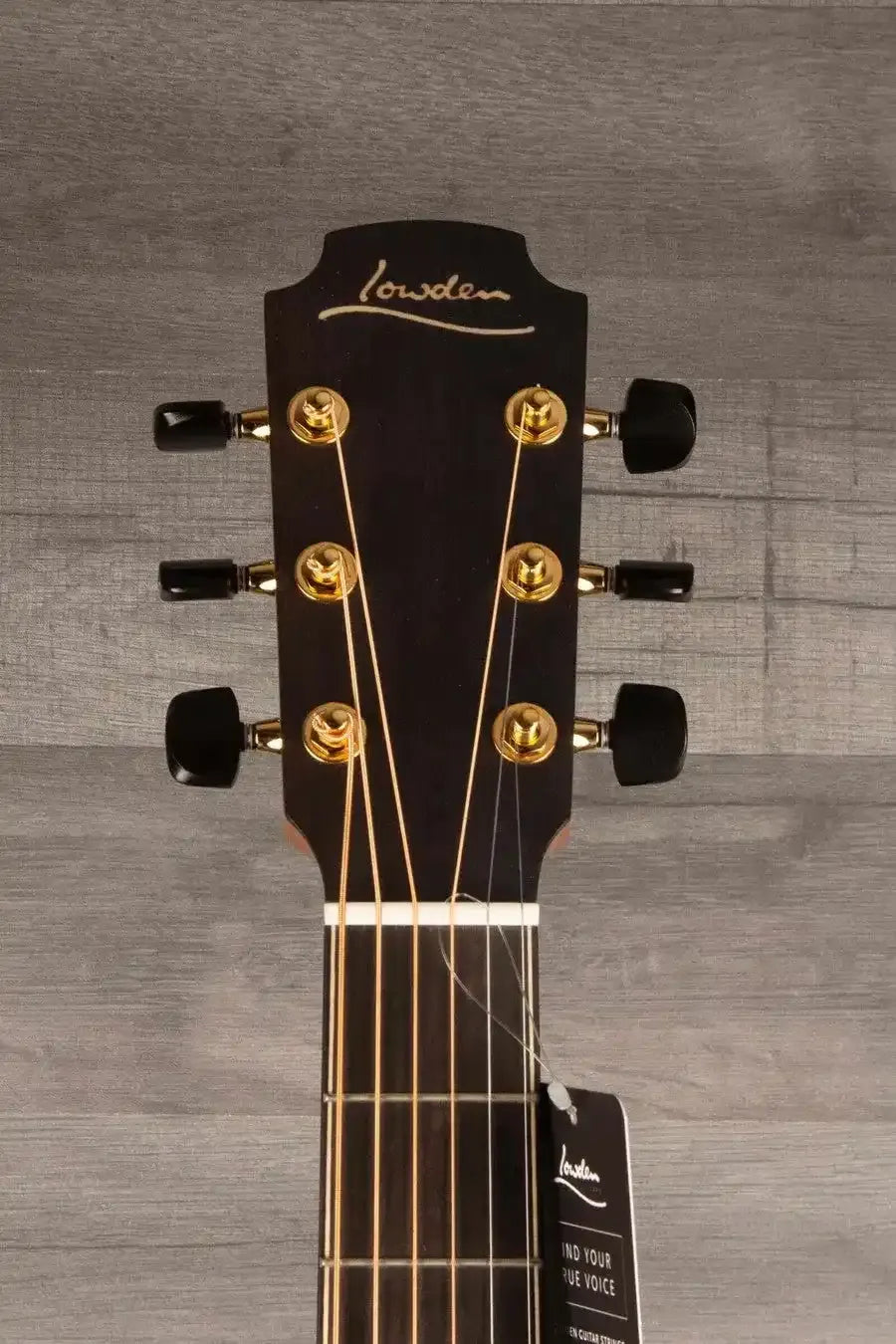 Lowden F-35C Acoustic Guitar - Ancient Bog Oak Back, Red Cedar Top & Gotoh Gold Tuners
