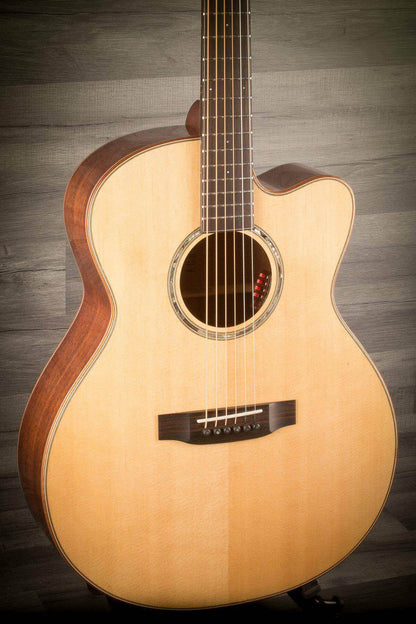 Auden Artist Mahogany Austin Spruce Cutaway