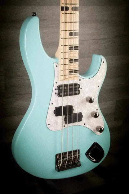 Yamaha Attitude Limited 3 Bass Guitar - Sonic Blue, Billy Sheehan Signature Model - 34" Scale, DiMarzio Pickup