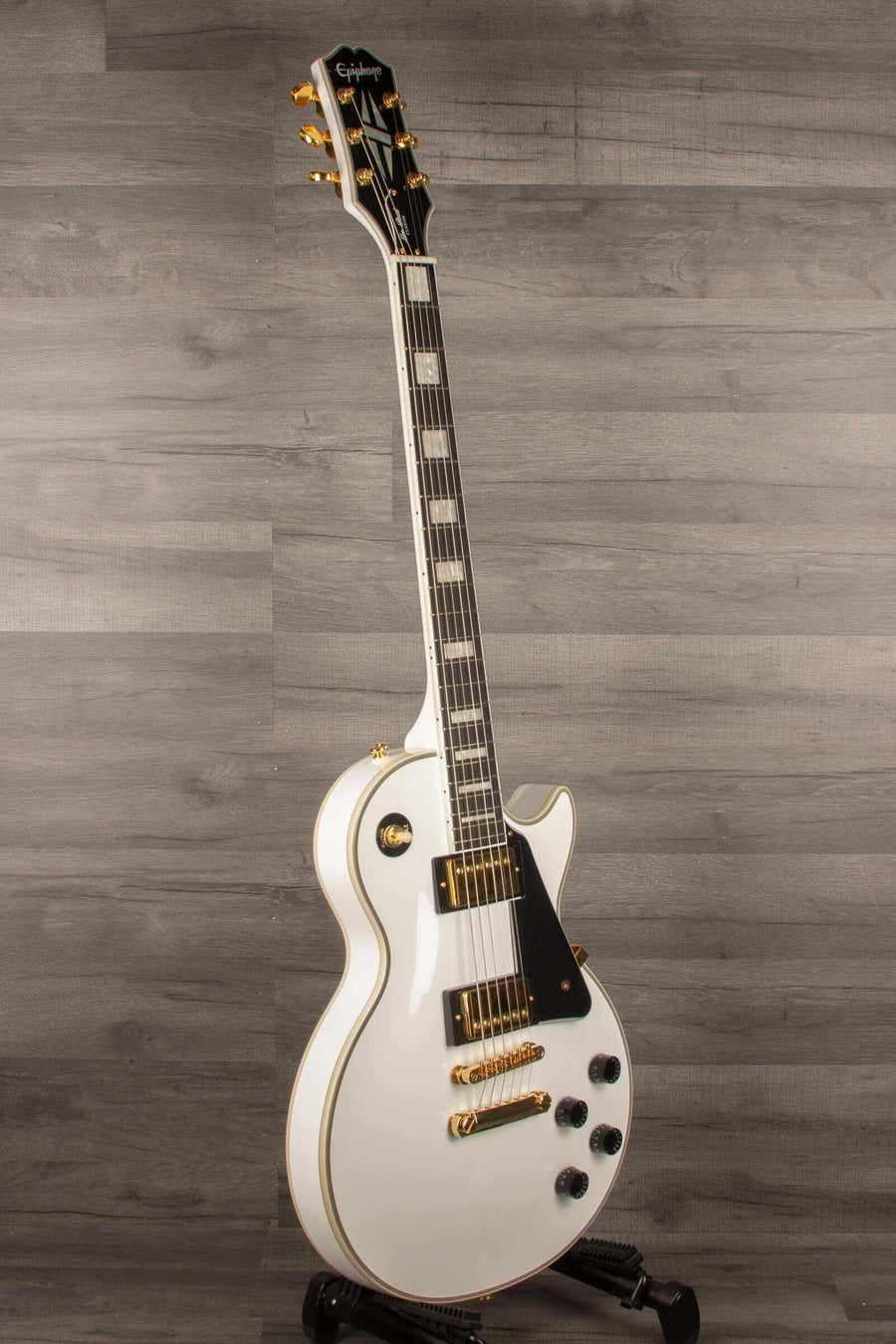 USED Epiphone Les Paul Custom Alpine White