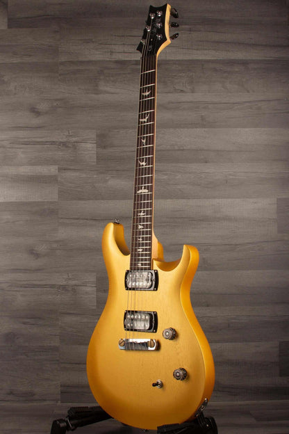 PRS SE CE24 Standard satin Stoptail - Metallic Gold