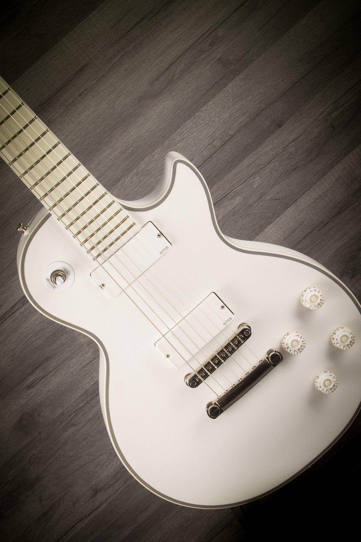 USED - Epiphone Matt Heafy Snofall 7-String Les Paul Custom