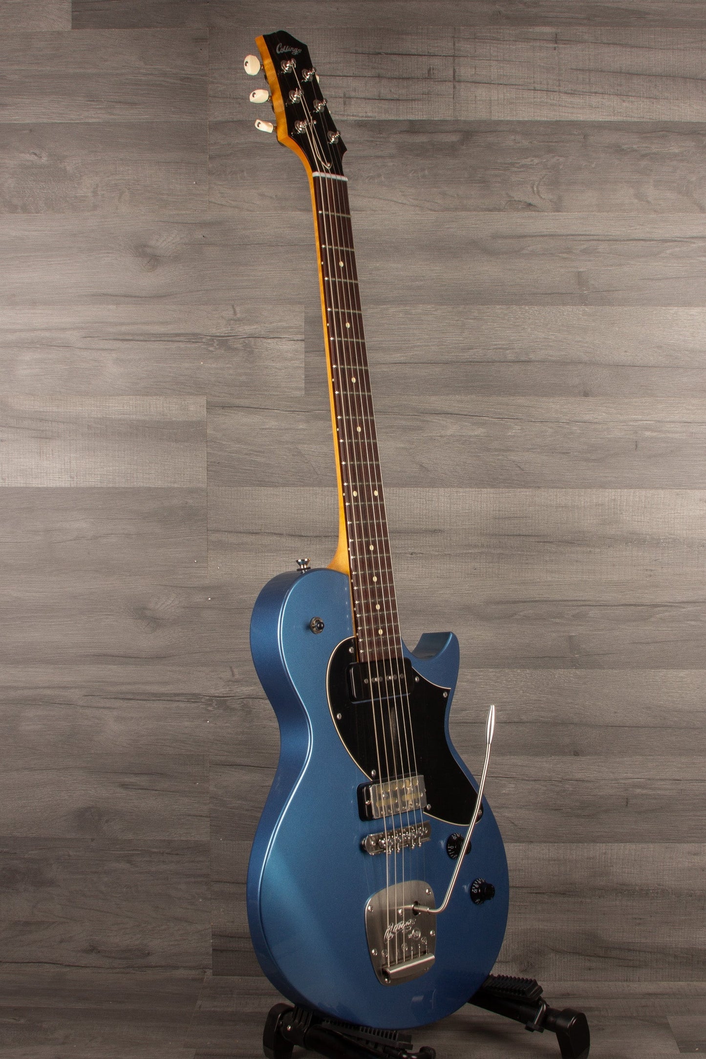 Collings 360 LT M Electric Guitar - Pelham Blue, Alder Body, Lollar Pickups & Figured Maple Neck