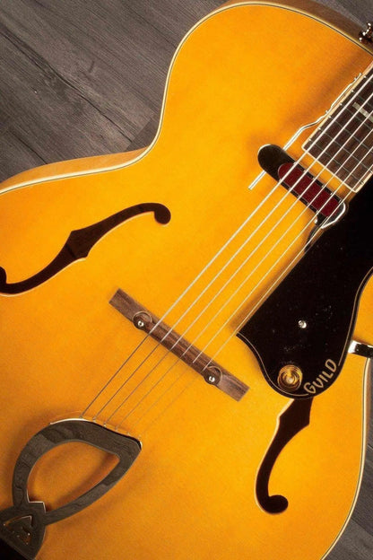 USED - Guild A150B Savoy Blonde Hollowbody Electric