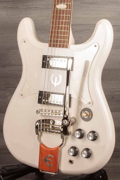 Epiphone Crestwood Custom (Tremotone) Polaris White - Electric Guitar