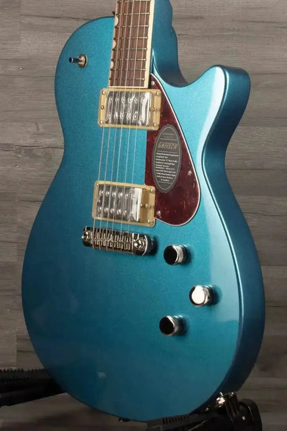 Gretsch Electromatic Jet Guitar with Rosewood Fingerboard in Riviera Blue