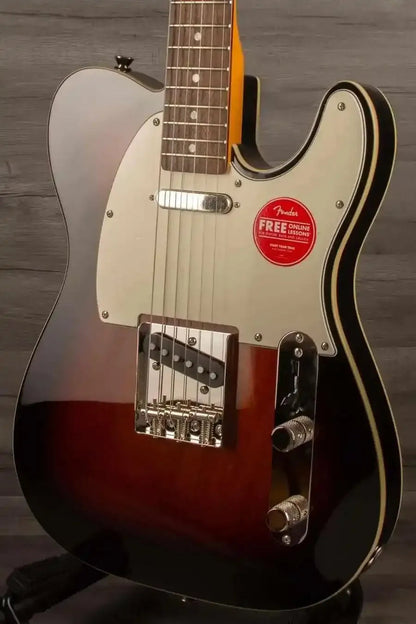 Squier Classic Vibe 60's Telecaster Electric Guitar - 3 tone sunburst