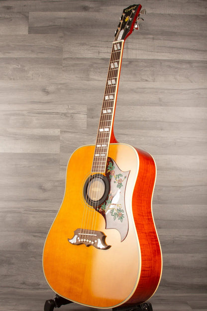 Epiphone Dove 1963 Reissue Inspired by Gibson 45 Custom Natural