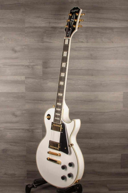 USED Epiphone Les Paul Custom Alpine White