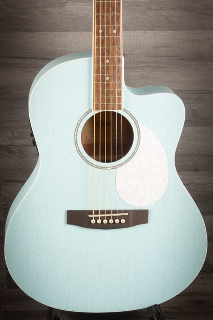 Cort Jade Classic Sky Blue Open Pore Electro acoustic guitar