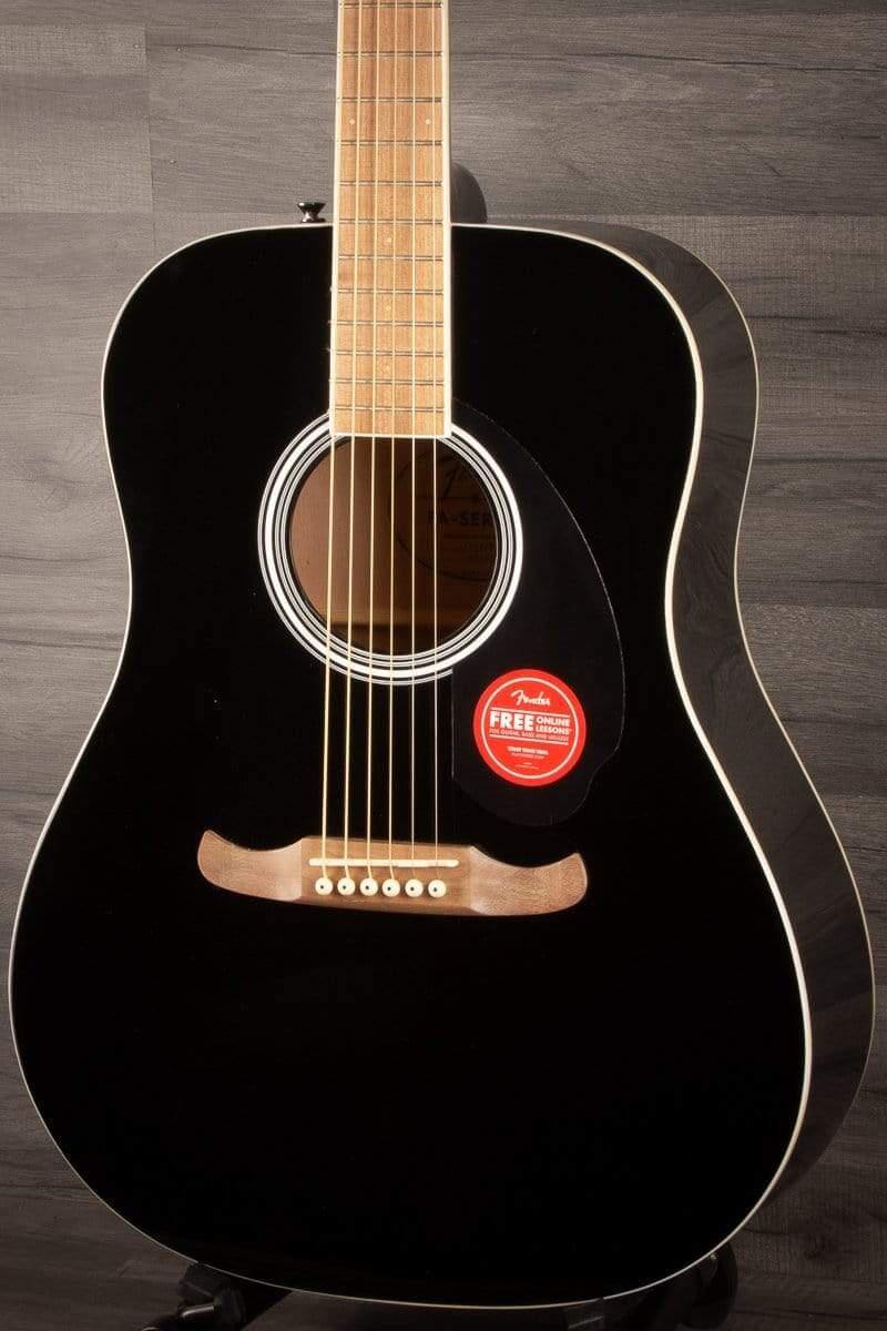 Fender FA-125 Black Acoustic Guitar