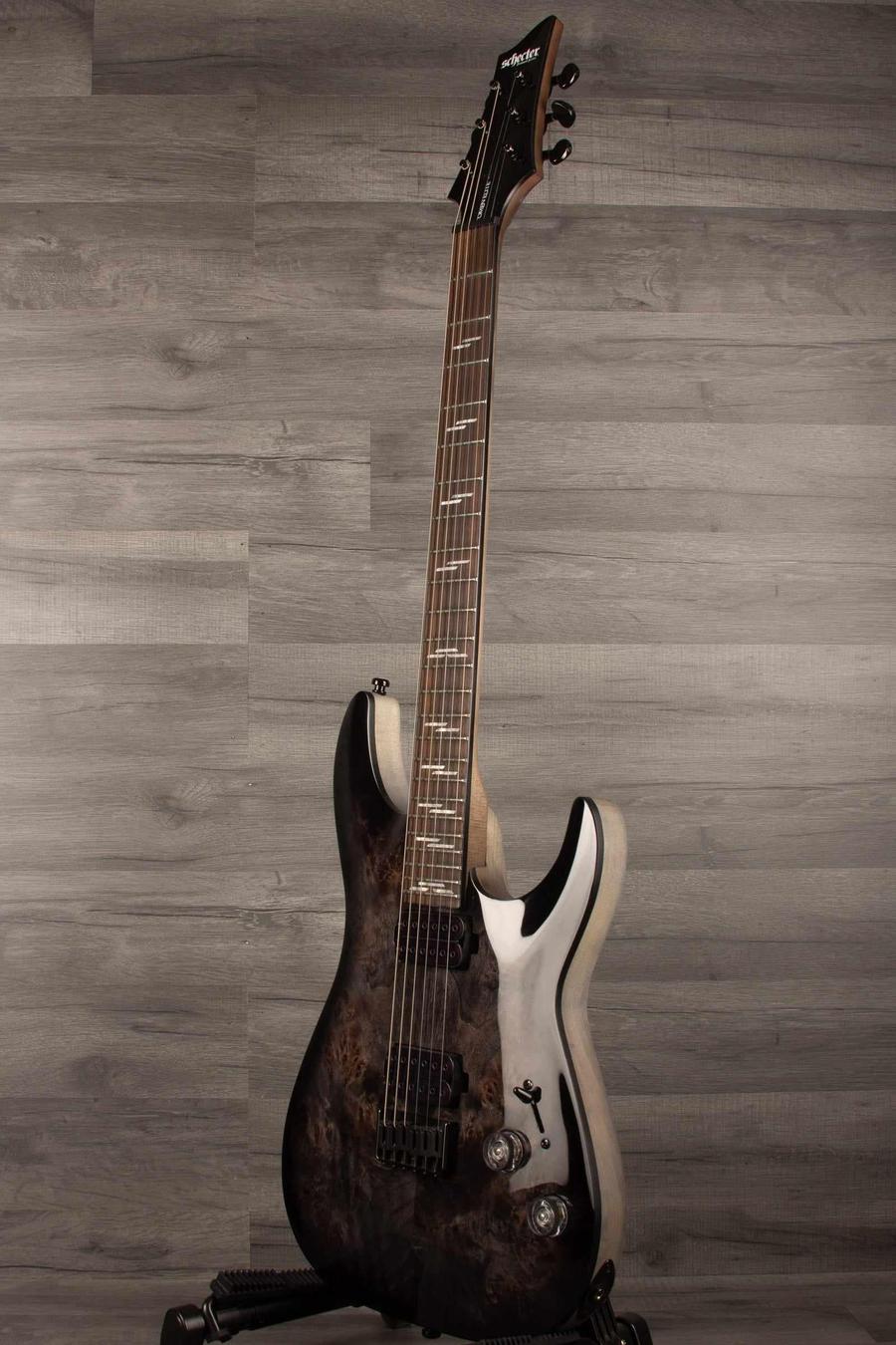 USED -  Schecter Omen Elite - See through Black