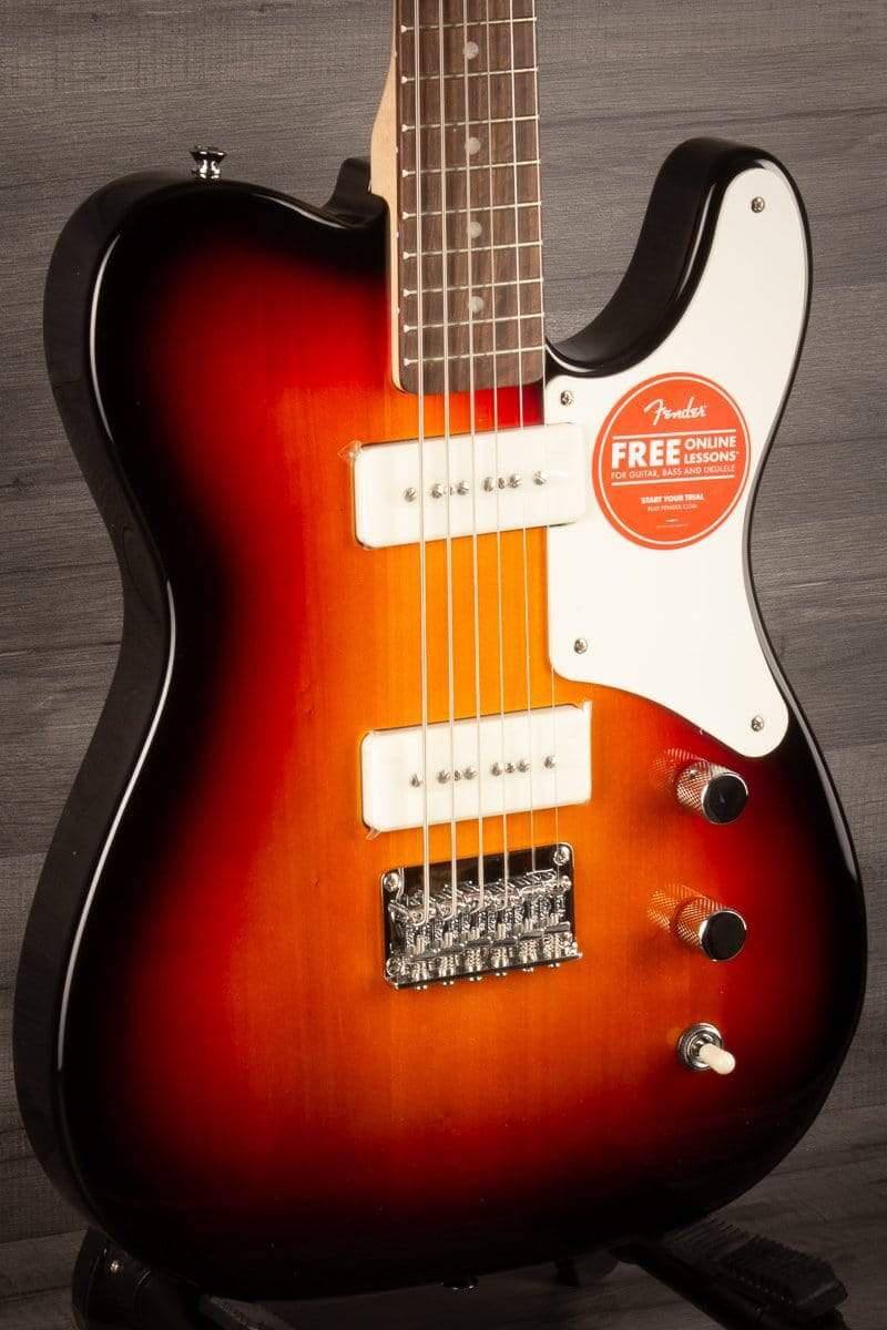 Squier Paranormal Baritone Cabronita Telecaster - 3 Colour Sunburst
