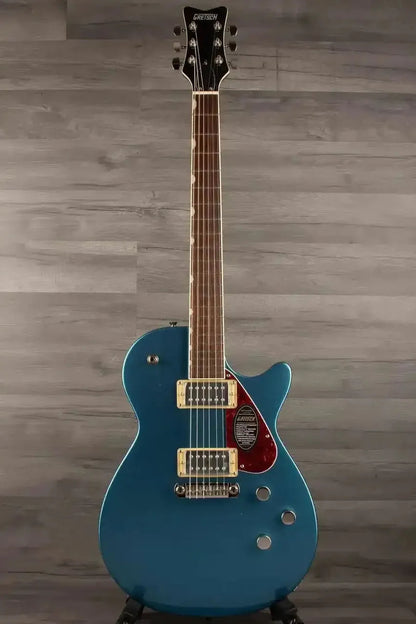 Gretsch Electromatic Jet Guitar with Rosewood Fingerboard in Riviera Blue