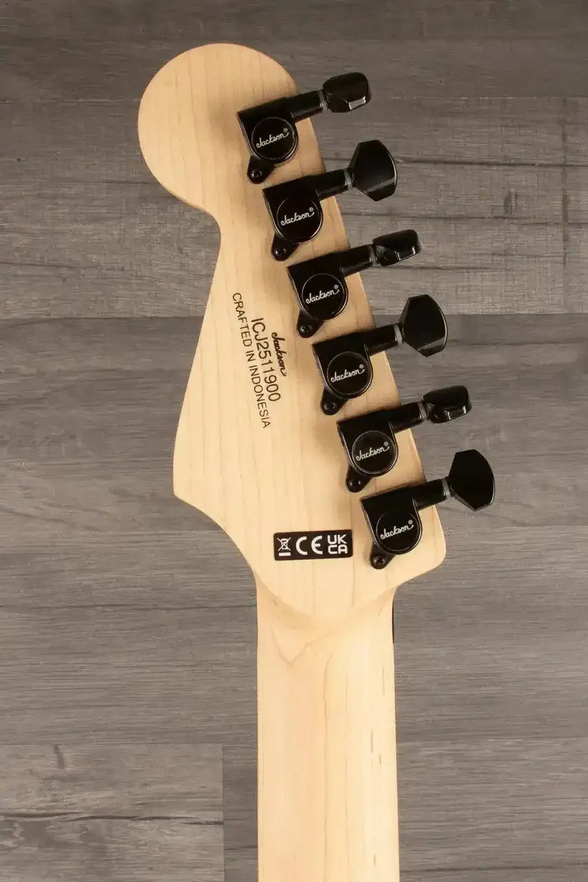 USED - Jackson X Series Adrian Smith SDXM Electric Guitar - Snow White with Black Pickguard, Maple Fingerboard
