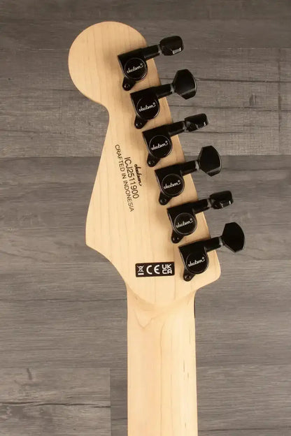 USED - Jackson X Series Adrian Smith SDXM Electric Guitar - Snow White with Black Pickguard, Maple Fingerboard