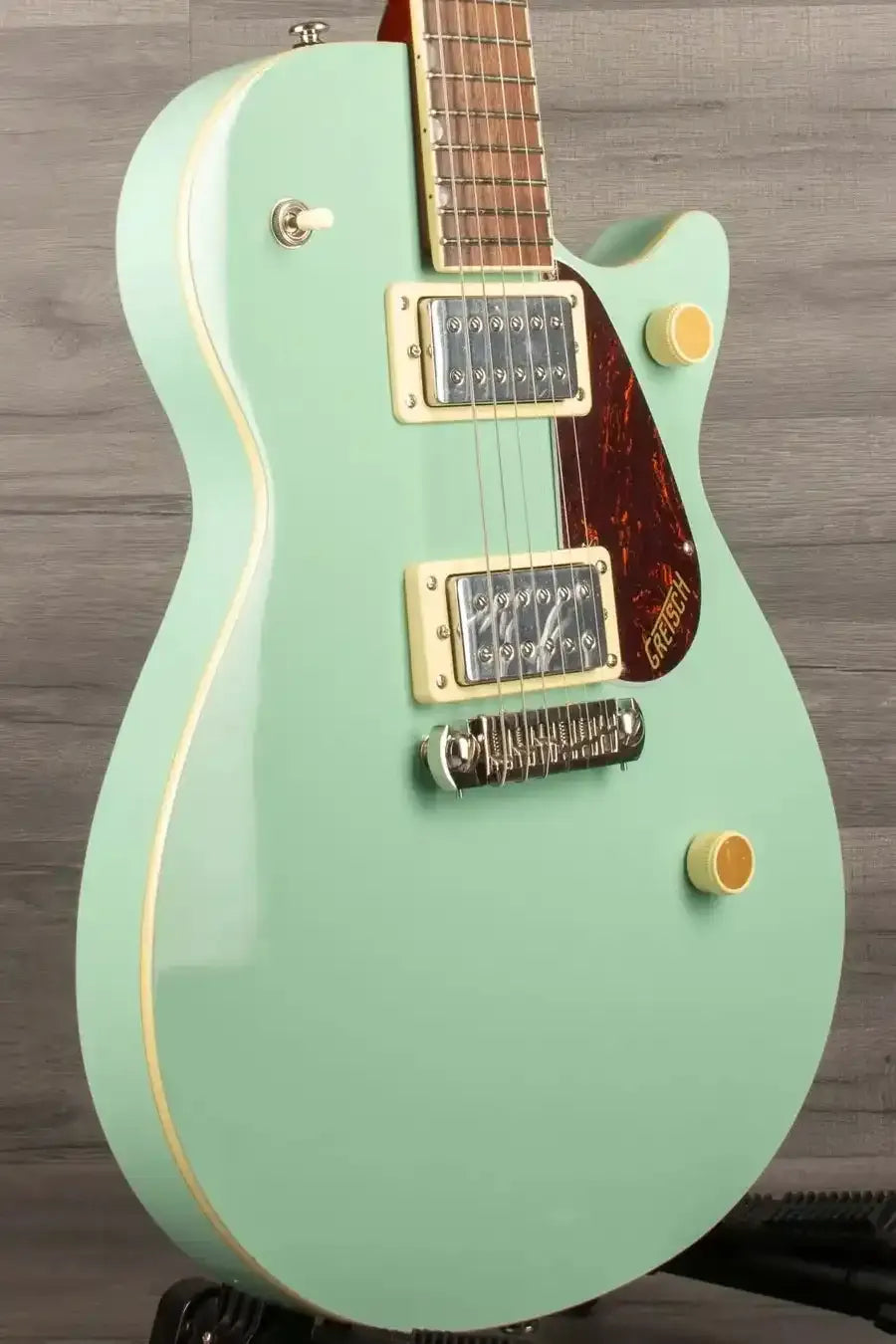 Gretsch  Streamliner™ Jet™ Club Single-Cut with Wraparound, Laurel Fingerboard, Mint Metallic