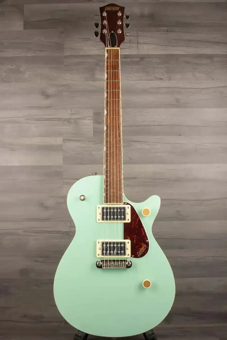 Gretsch  Streamliner™ Jet™ Club Single-Cut with Wraparound, Laurel Fingerboard, Mint Metallic