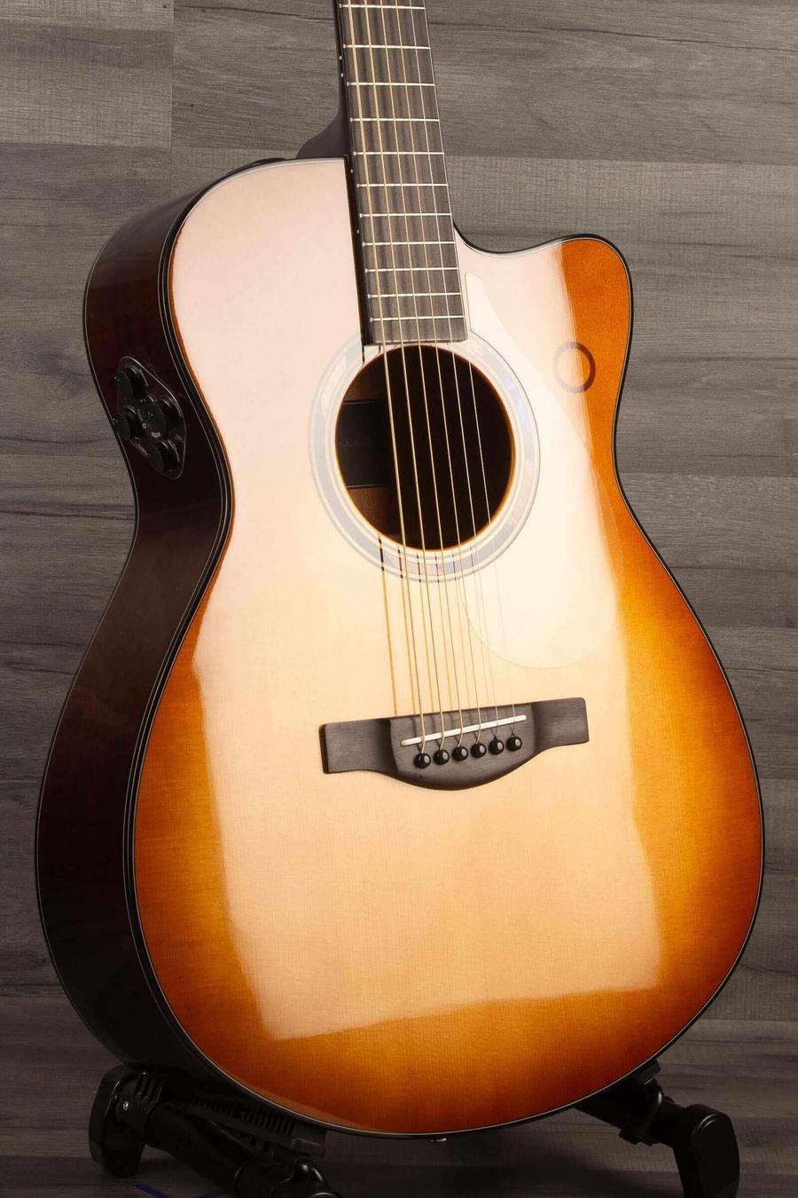 Yamaha TAS3C TransAcoustic Guitar - Sandburst