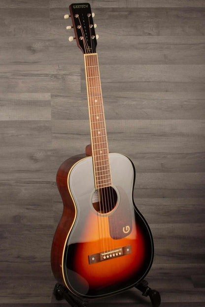 Gretsch  Jim Dandy™ Parlor, Walnut Fingerboard, Black Pickguard, Heritge Burst