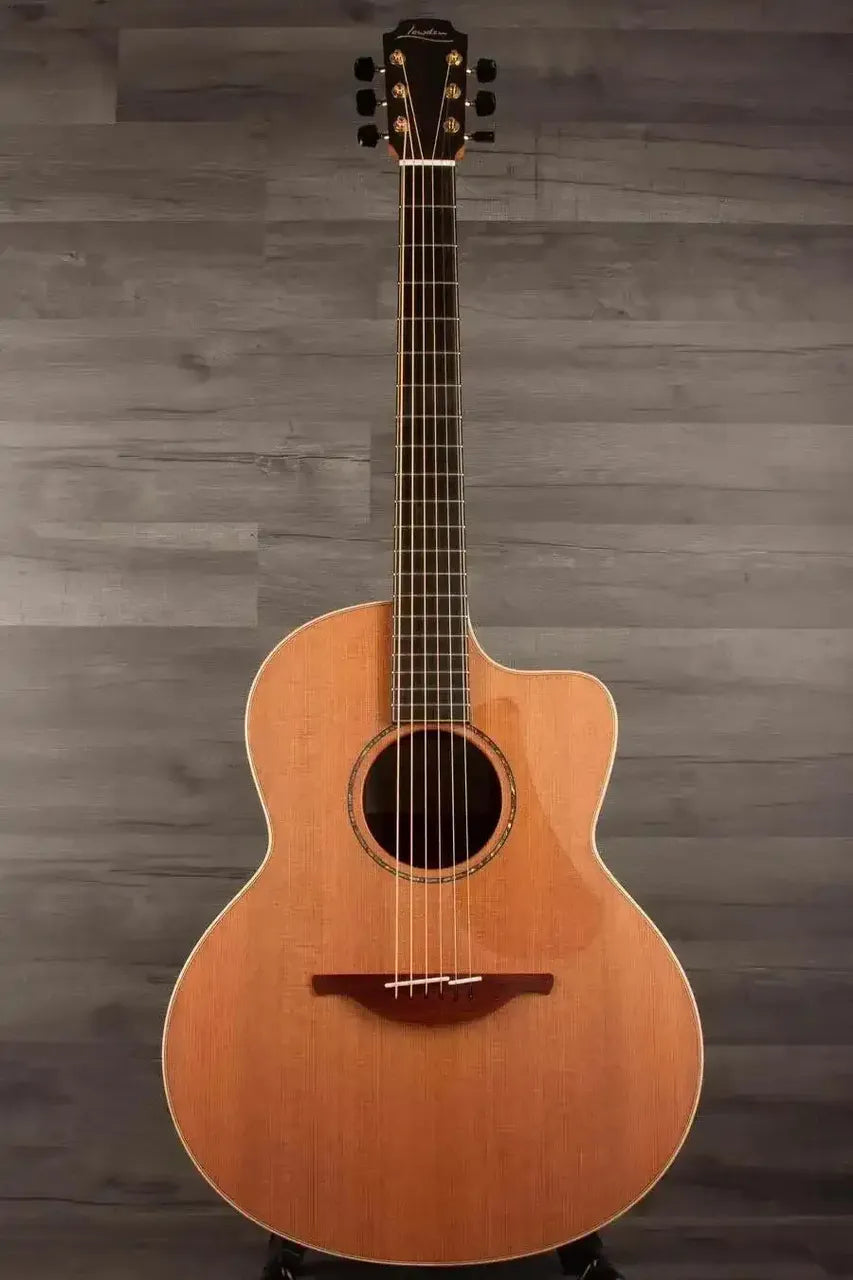 Lowden F-35C Guitar - Quilted Mahogany and Buckskin Redwood Excellence