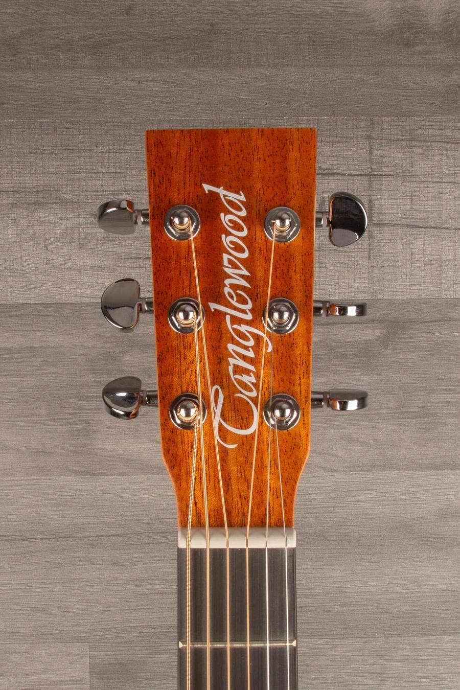 Tanglewood TRGT4CE Roadster GT Super Folk, Solid Top, incl case