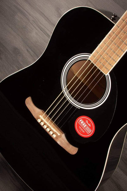 Fender FA-125 Black Acoustic Guitar