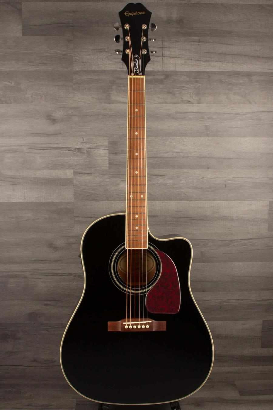 Epiphone J-45 EC Studio soild top, Ebony